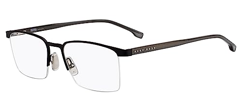 BOSS Hugo Unisex 1088/it Sunglasses, Mattes Schwarz, 56 von HUGO BOSS