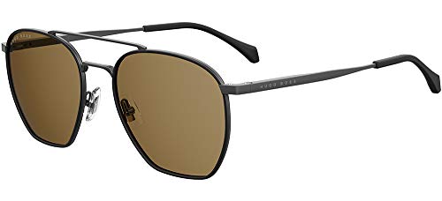 BOSS Hugo Unisex 1090/s Sunglasses, SVK/70 MTRUTH BLK, 57 von HUGO BOSS