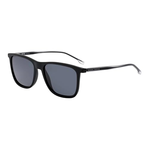 BOSS Unisex 1148/s/it Sunglasses, 003/IR MATT Black, 56 von BOSS