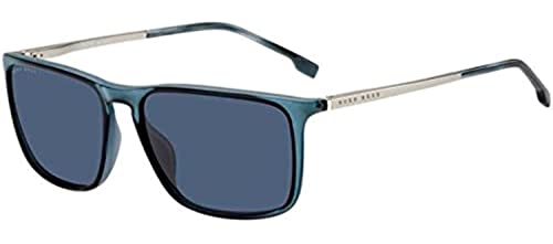 BOSS Unisex 1182/s/it Sunglasses, PJP/KU Blue, One Size von HUGO BOSS