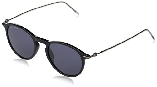 BOSS Unisex 1309/s Sunglasses, 807/KU Black, 50 von HUGO BOSS