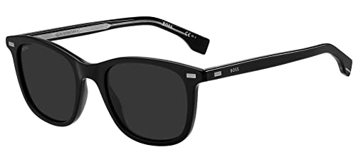 BOSS Hugo Unisex 1366/s Sunglasses, 807/IR Black, One Size von HUGO BOSS