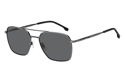 BOSS Hugo Unisex 1414/s Sunglasses, R80/M9 MT Dark Ruth, 57 von HUGO BOSS