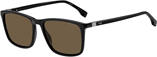 Hugo Boss Unisex Boss 1434/s Sunglasses, 807/SP Black, 56 von HUGO BOSS