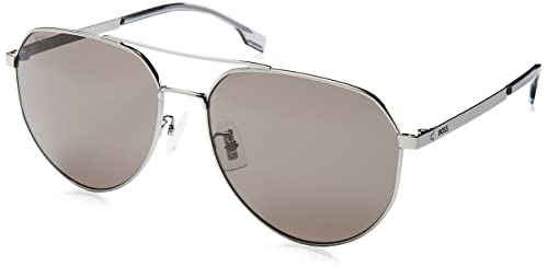 BOSS Hugo Unisex 1473/f/sk Sunglasses, 6LB/IR Ruthenium, 61 von HUGO BOSS