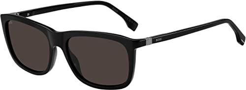 BOSS Hugo Unisex 1489/s Sunglasses, 807/IR Black, 57 von HUGO BOSS