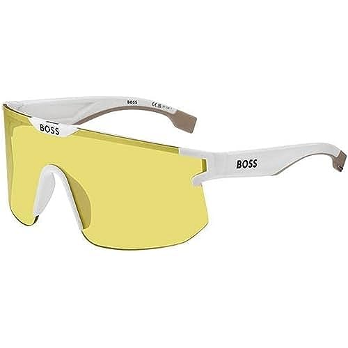 Hugo Boss Unisex Boss 1500/s Sunglasses, 6HT/HO Matte White, 99 von HUGO BOSS