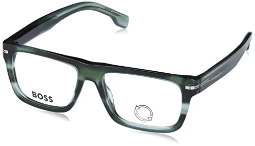 Hugo Boss Unisex Boss 1503 Sunglasses, 6AK/16 Green Horn, 53 von HUGO BOSS