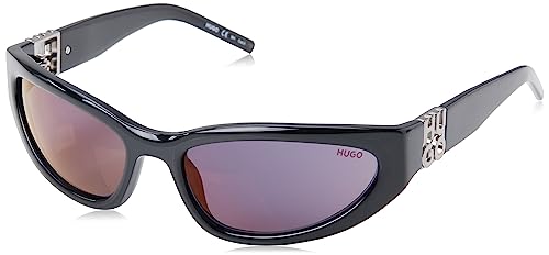 BOSS Hugo Unisex Hg 1255/S Sonnenbrille, 807/AO Black, 59 von HUGO BOSS