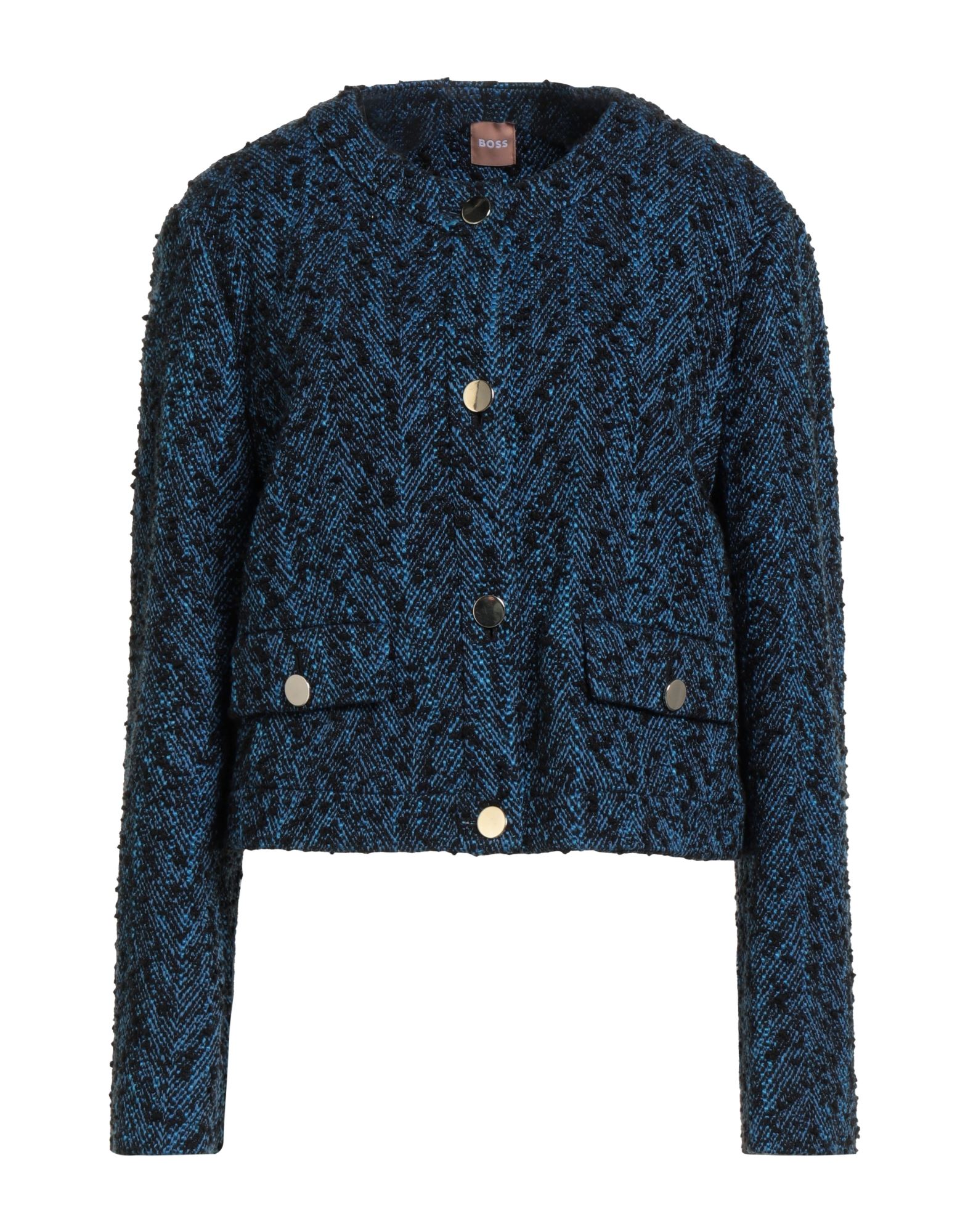 BOSS Jacke & Anorak Damen Azurblau BOSS Jacke & Anorak Damen Azurblau von BOSS