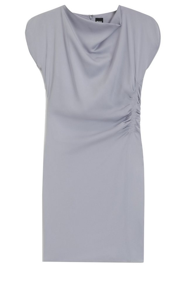 BOSS Jerseykleid Devania mit drapierten Ausschnitt (1-tlg) von BOSS
