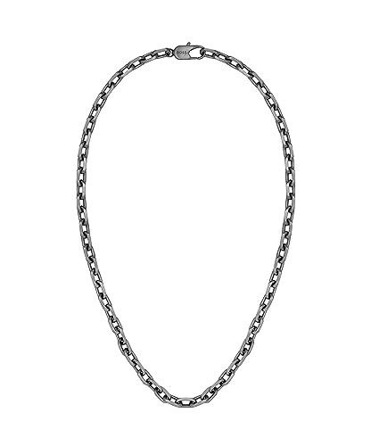 BOSS Jewelry Gliederhalskette für Herren Kollektion KANE Grau - 1580535 von BOSS