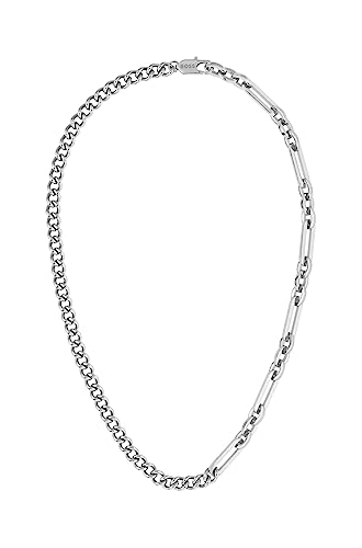 BOSS Jewelry Gliederhalskette für Herren Kollektion MATTINI aus Edelstahl - 1580451 von BOSS