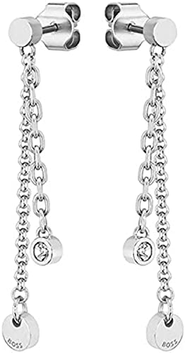 BOSS Jewelry Ohrhänger für Damen Kollektion IRIS aus Edelstahl - 1580332 von BOSS