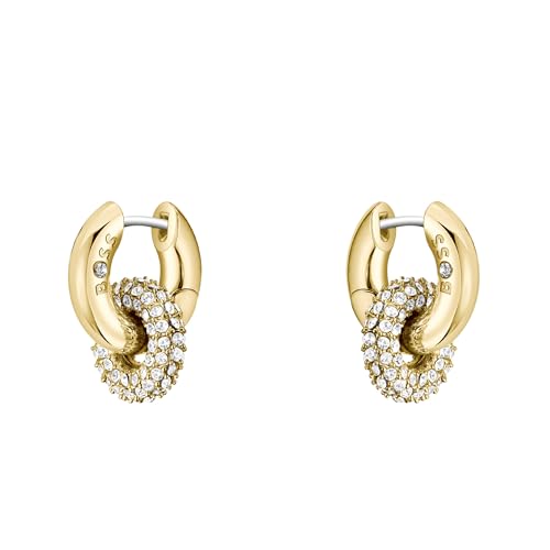 BOSS Jewelry Ohrringe für Damen Kollektion LIVE PRECIOUS In Gelbgold verziert mit Kristallen - 1580759 von BOSS