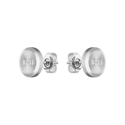 BOSS Jewelry Ohrstecker für Herren Kollektion YANN aus Edelstahl - 1580477 von BOSS