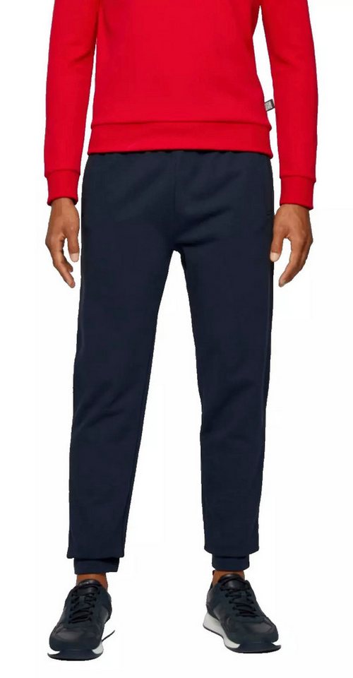 BOSS Jogginghose Hadiko Curved Jogger Kordelzug-Bund für eine anpassbare Passform von BOSS