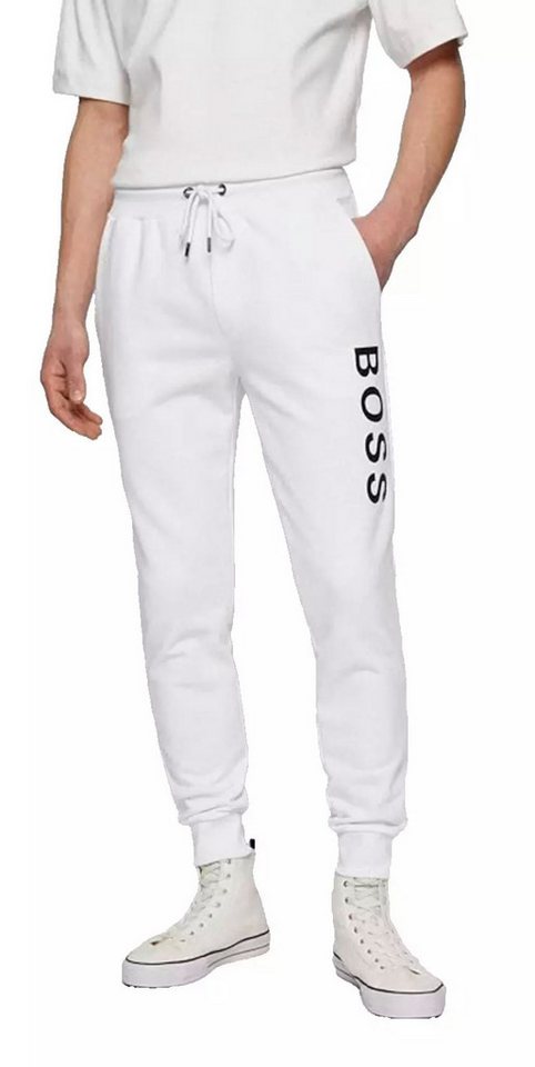 BOSS Jogginghose Herren Hose Skedigital_Za Jogger Baumwolle für natürlichen Komfort und Qualität von BOSS