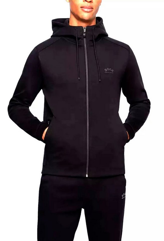BOSS Kapuzensweatjacke Herren Saggy Circle Jacke von BOSS