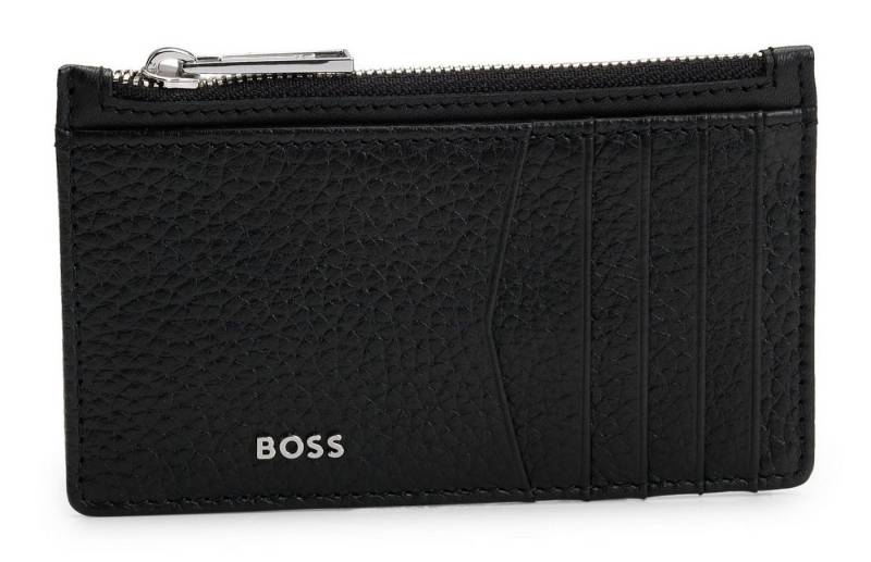 BOSS Kartenetui 10 CC With Zip, aus echtem Rindsleder von BOSS