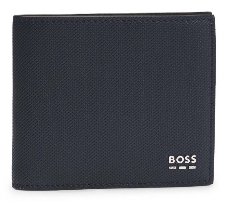 BOSS Kartenetui 8 CC Card Holder, aus echtem Leder von BOSS