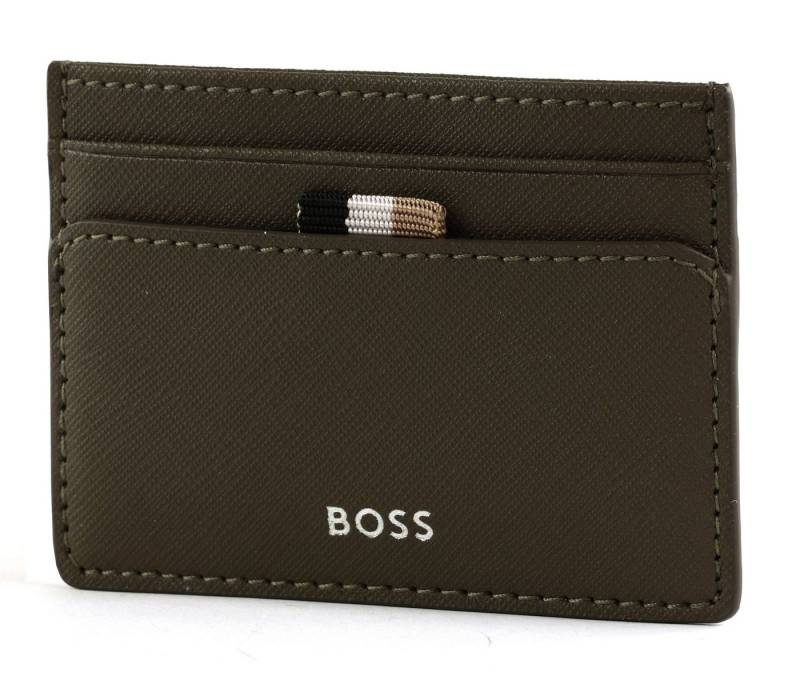 BOSS Kartenetui Card Holder, aus echtem Leder von BOSS