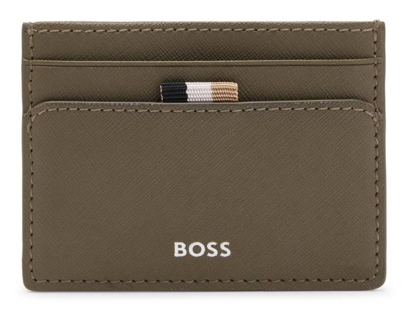 BOSS Kartenetui Card Holder, aus echtem Leder von BOSS