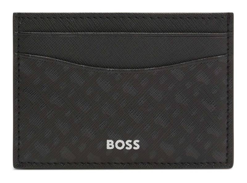 BOSS Kartenetui Card Holder, aus echtem Leder von BOSS