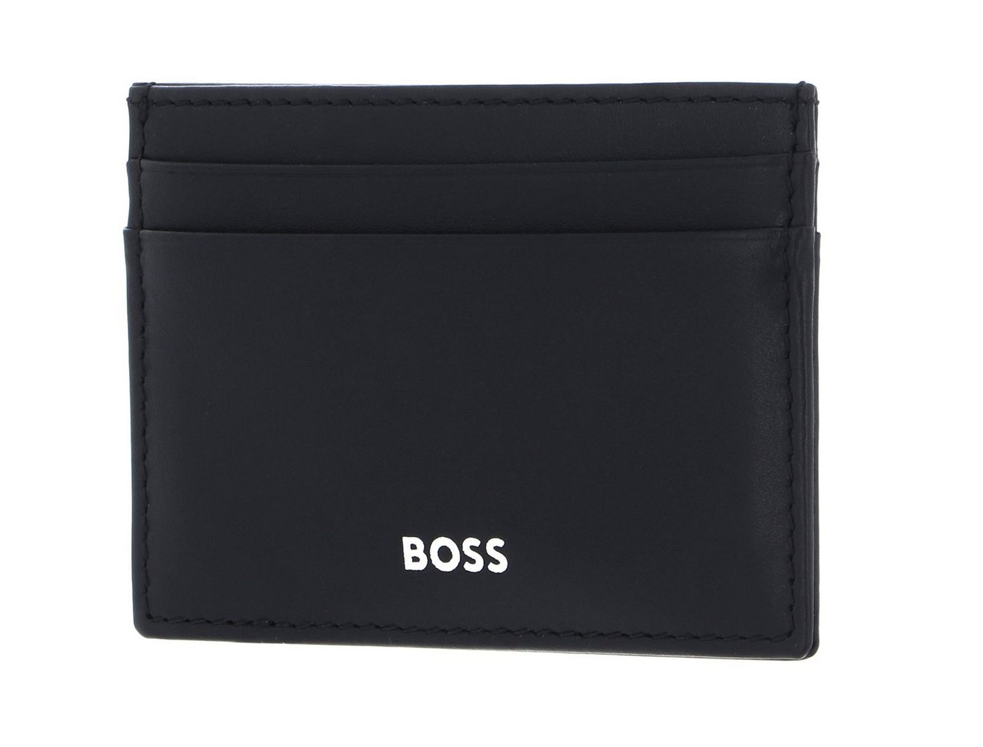 BOSS Kartenetui Card Holder, aus echtem Leder von BOSS