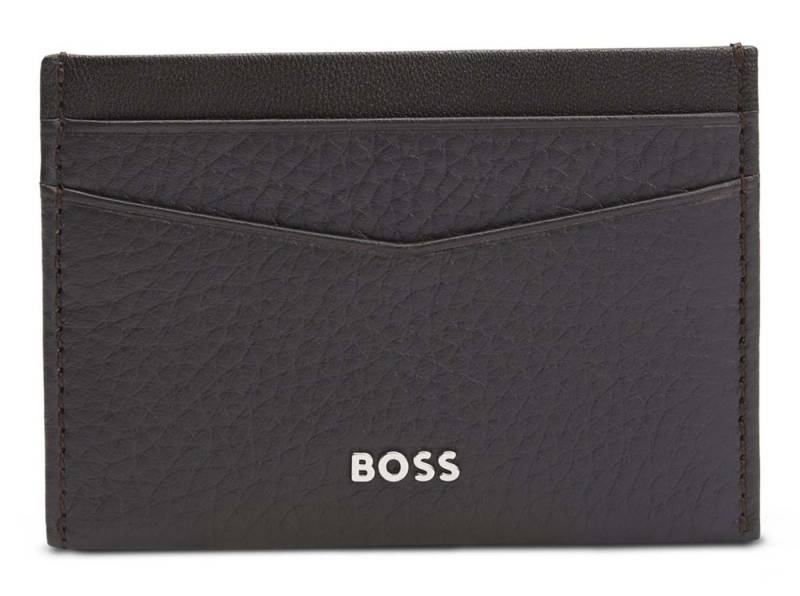 BOSS Kartenetui Card Holder, aus echtem Rindsleder von BOSS
