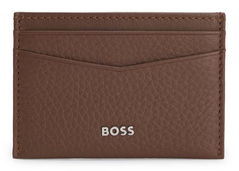 BOSS Kartenetui Card Holder, aus echtem Rindsleder von BOSS