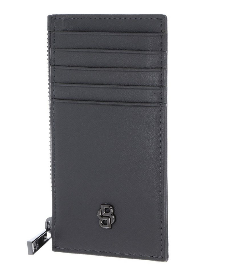 BOSS Kartenetui Cardholder With Zip, aus echtem Rindsleder von BOSS