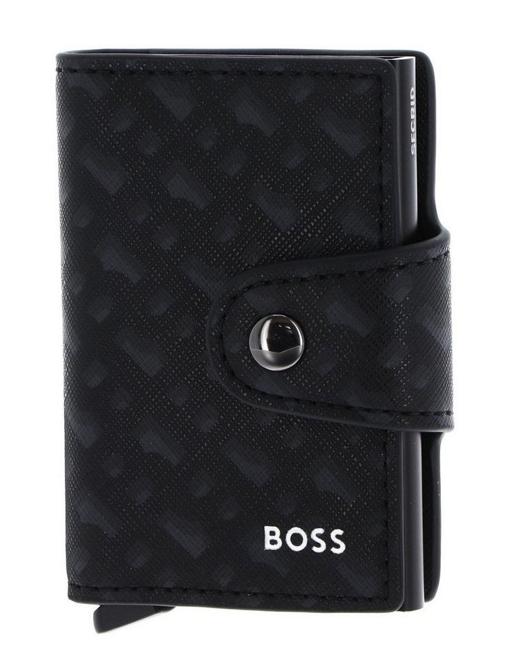 BOSS Kartenetui Secrid, aus echtem Leder mit RFID-Blocker Schutz von BOSS