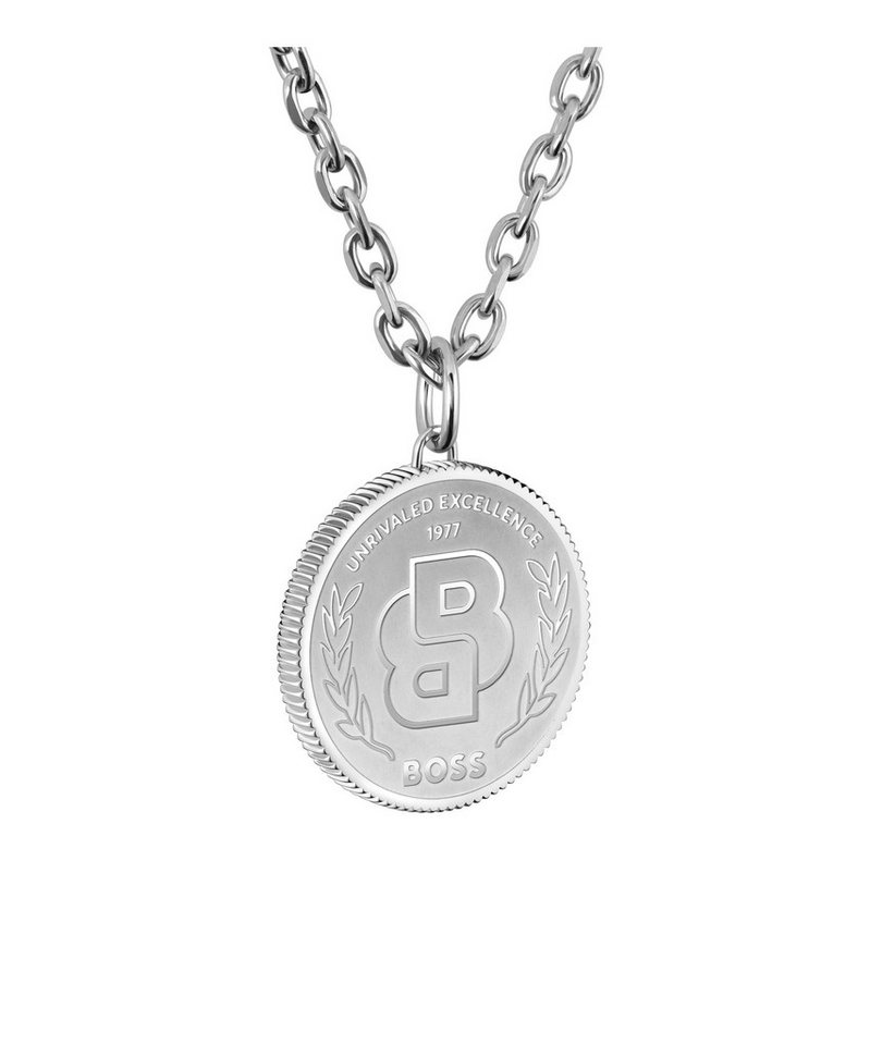 BOSS Kette mit Anhänger DOUBLE B COIN von BOSS