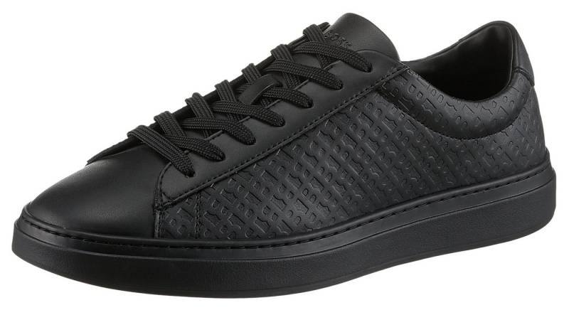 BOSS Kieran Sneaker, Freizeitschuh, Halbschuh, Schnürschuh in monochromem Look von BOSS
