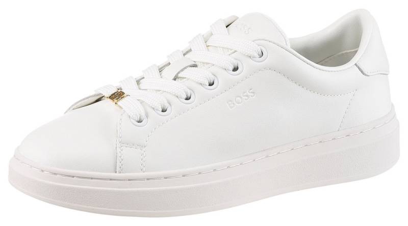 BOSS Kieran Tenn Sneaker Basic-Schnürer, Halbschuh, Freizeitsneaker mit softem Schaftrand von BOSS