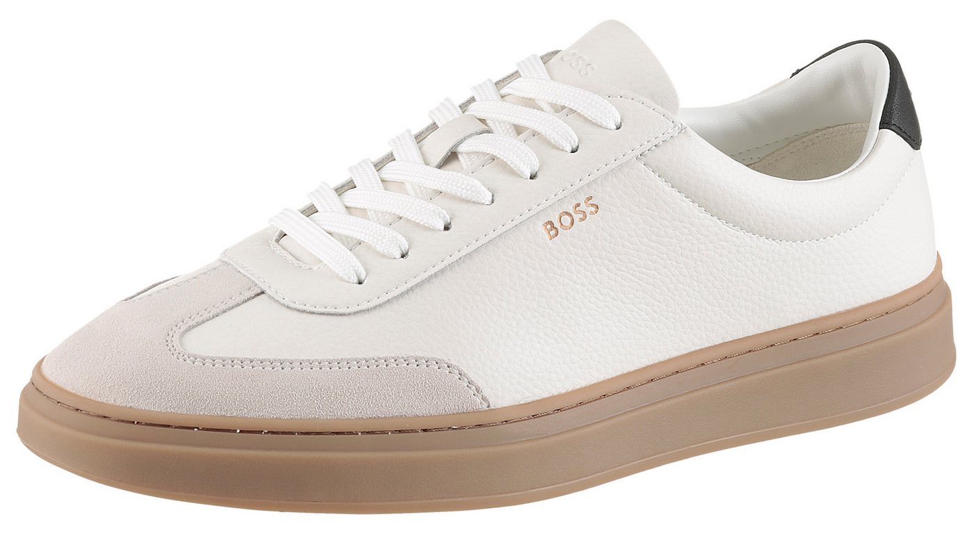BOSS Kieran_Tenn_sdgral Sneaker Schnürschuh, Halbschuh, Freizeitsneaker mit BOSS-Logo von BOSS