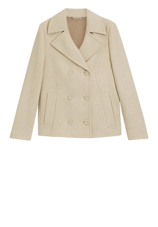 BOSS Kurzmantel aus Woll-Mix (1-tlg) von BOSS