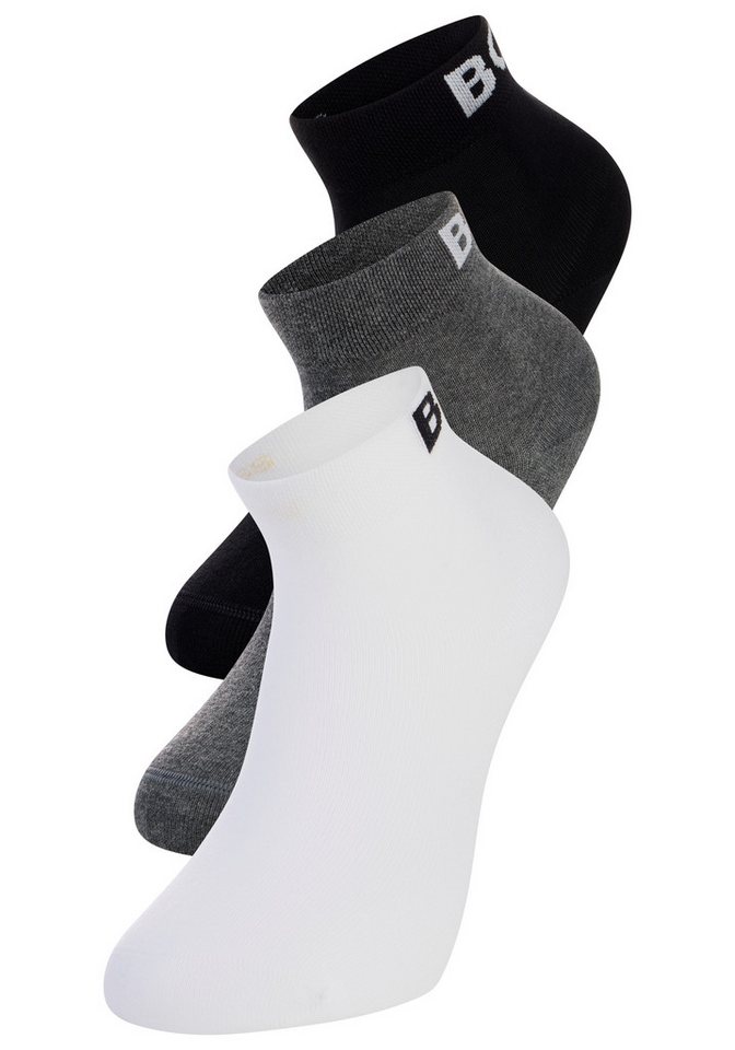 BOSS Kurzsocken 3P SH Logo CC SP W (3-Paar) von BOSS