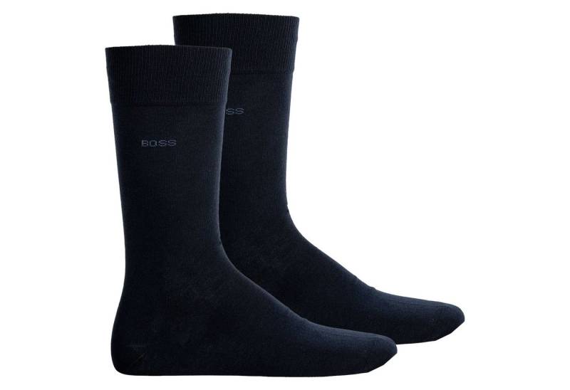 BOSS Kurzsocken Herren Socken 2er Pack Baumwolle Marc RS Uni CC (Packung, 2er Pack) von BOSS