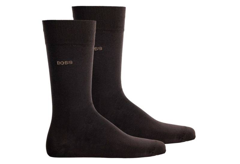 BOSS Kurzsocken Herren Socken 2er Pack Baumwolle Marc RS Uni CC (Packung, 2er Pack) von BOSS