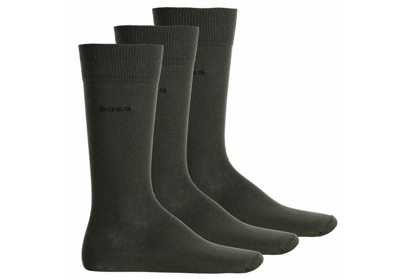 BOSS Kurzsocken Herren Socken, 3er Pack - 3P RS Uni Colors CC von BOSS