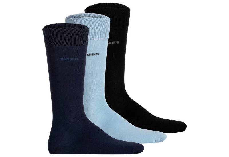 BOSS Kurzsocken Herren Socken 3er Pack Baumwolle (Packung, 3er Pack) von BOSS