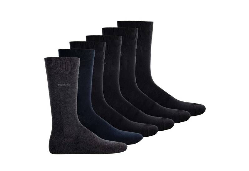 BOSS Kurzsocken Herren Socken 6er Pack Baumwollmischung (Packung, 6er Pack) von BOSS