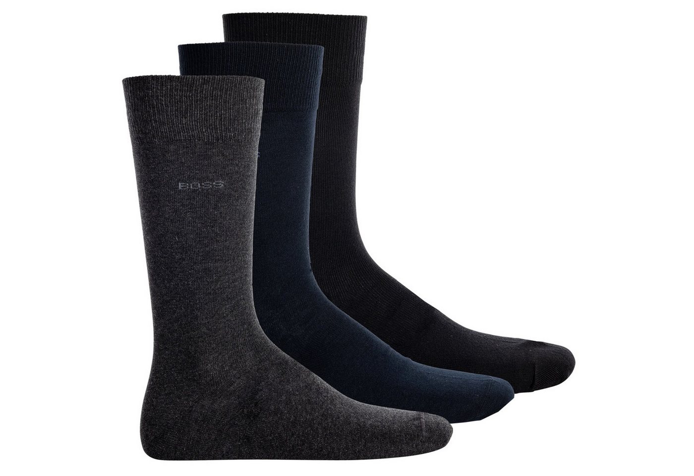 BOSS Kurzsocken Herren Socken 3er Pack Baumwollmischung (Packung, 3er Pack) von BOSS
