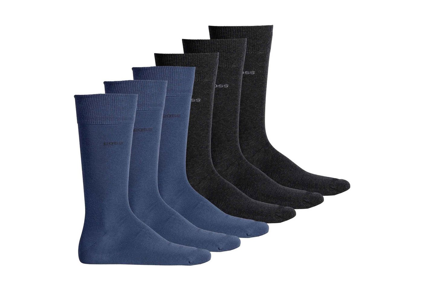 BOSS Kurzsocken Herren Socken 6er Pack Baumwolle (Packung, 6er Pack) von BOSS