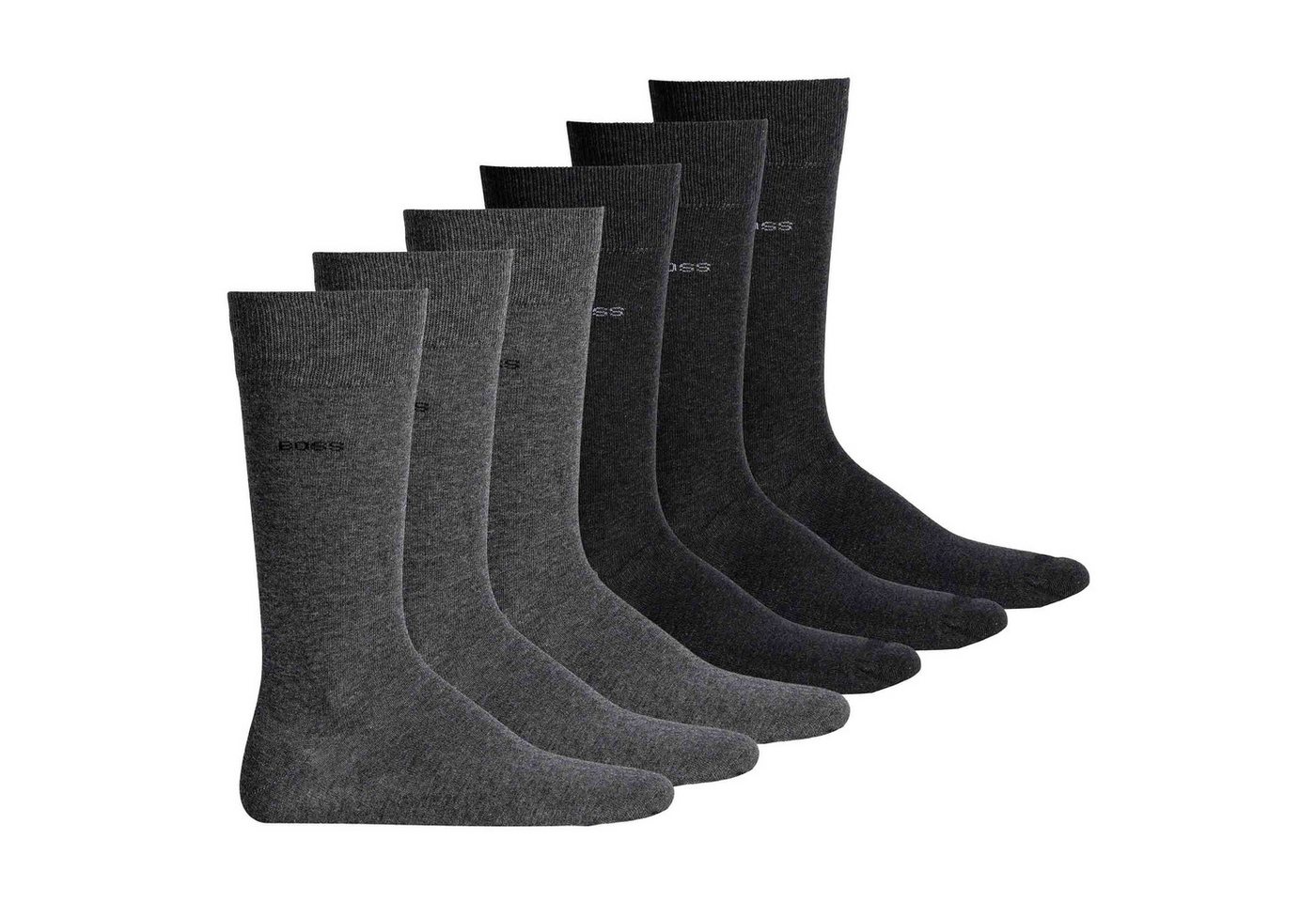 BOSS Kurzsocken Herren Socken 6er Pack Baumwolle (Packung, 6er Pack) von BOSS