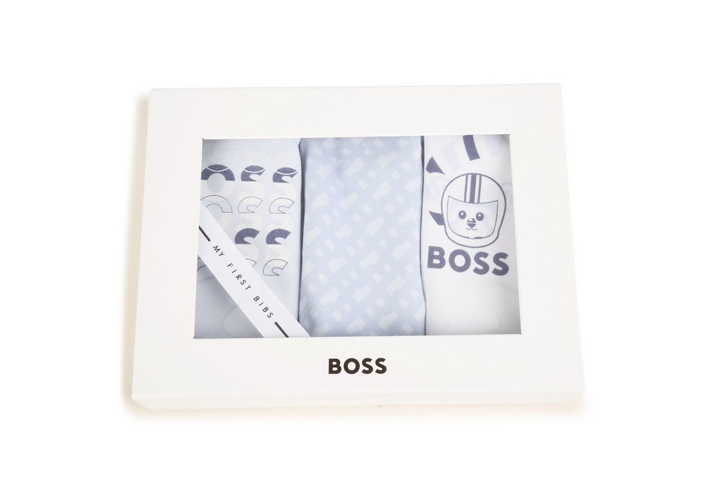 Boss Kidswear Lätzchen BOSS Kidswear Lätzchen 3er Set "Meine ersten Lätzchen" von Boss Kidswear
