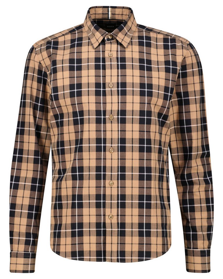 BOSS Langarmhemd Herren Freizeithemd C-LIAM Regular Fit (1-tlg) von BOSS