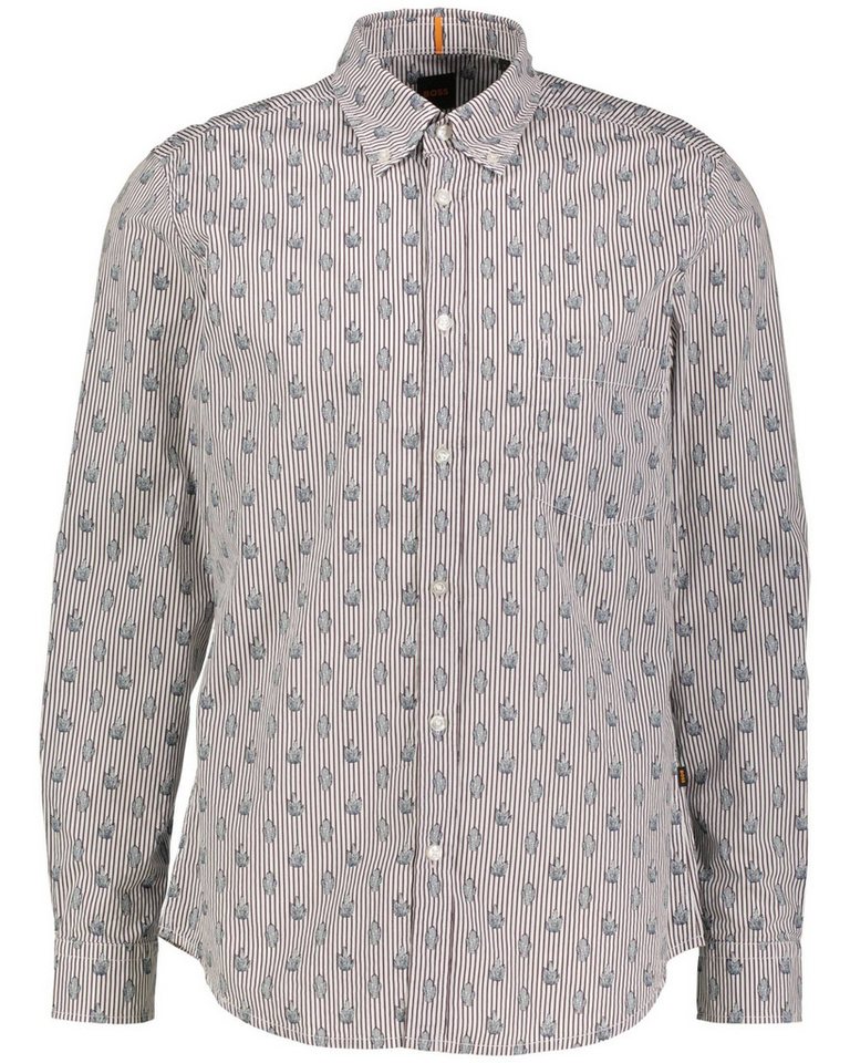 BOSS Langarmhemd Herren Hemd RICKERT_M Regular Fit (1-tlg) von BOSS